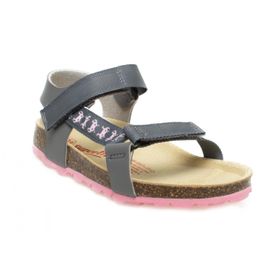 Superfit 000116-G Fussbettpantoffel Gri Unisex Sandalet
