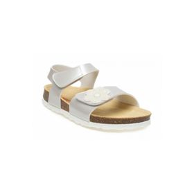 Superfit 000118-1000 Gümüş Kız Çocuk Mantar Sandalet