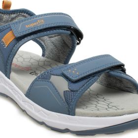 Superfit 000582-G Criss Cross Mavi Unisex Sandalet