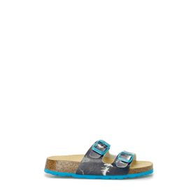 Superfit 800111-8140-2 Mavi Düz Erkek Çocuk Terlik