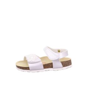 Superfit Bios 1-000118-1010-1 Beyaz Bebek Sandalet