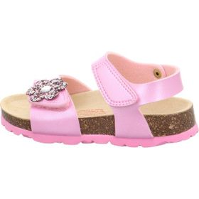 Superfit BİOS 1-000118-5500-1 Koyu Pembe Bebek Sandalet