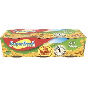 SuperFresh 200 gr Süt Mısır (3 adet)