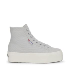 Superga 2708 Hi Top Gri Gümüş Kadın Spor Ayakkabı