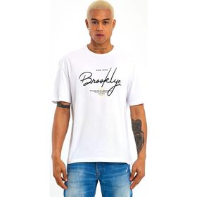 Superlife SPR22TS110 Erkek Bisiklet Yaka Oversize Fit Tişort