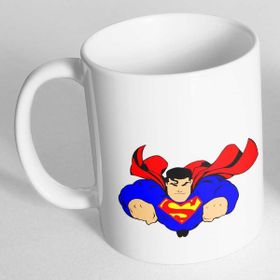 Superman Baskılı Seramik Kupa Bardak