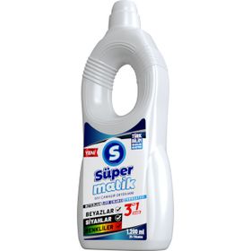 Süpermatik 1200 ml 3'ü 1 Arada Sıvı Çamaşır Deterjanı (3 adet)