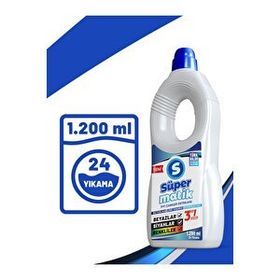 Süpermatik 1200 ml 3'ü 1 Arada Sıvı Çamaşır Deterjanı (3 adet)