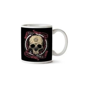 Supernatural Salt And Burn Skull Baskılı Kupa