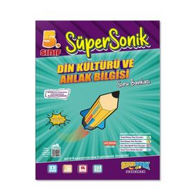 Süpersonik Yayınları - 5. Sınıf Din Kültürü ve Ahlak Bilgisi Soru Bankası