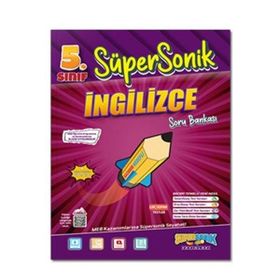 Süpersonik Yayınları - 5. Sınıf İngilizce Soru Bankası