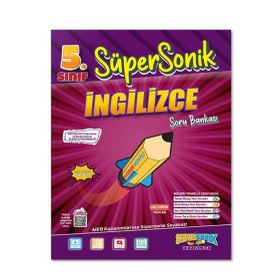 Süpersonik Yayınları - 5. Sınıf İngilizce Soru Bankası