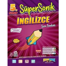 Süpersonik Yayınları - 5. Sınıf İngilizce Soru Bankası