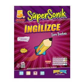 Süpersonik Yayınları - 5. Sınıf İngilizce Soru Bankası