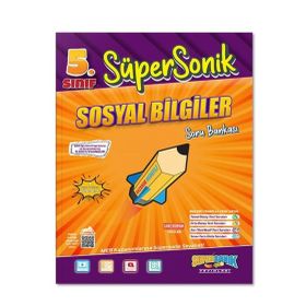 Süpersonik Yayınları - 5. Sınıf Süpersonik Sosyal Bilgiler Soru Bankası