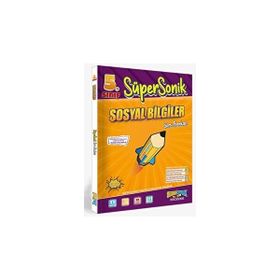 Süpersonik Yayınları - 5. Sınıf Süpersonik Sosyal Bilgiler Soru Bankası