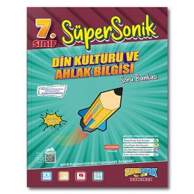 Süpersonik Yayınları - 7. Sınıf Din Kültürü ve Ahlak Bilgisi Soru Bankası