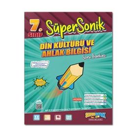 Süpersonik Yayınları - 7. Sınıf Din Kültürü ve Ahlak Bilgisi Soru Bankası