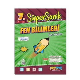 Süpersonik Yayınları - 7. Sınıf Süpersonik Fen Bilimleri Soru Bankası