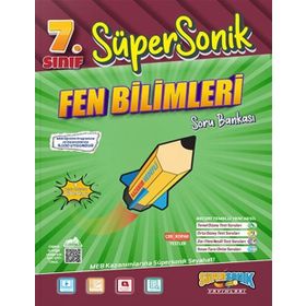 Süpersonik Yayınları - 7. Sınıf Süpersonik Fen Bilimleri Soru Bankası
