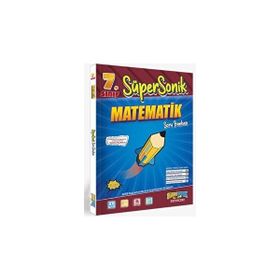 Süpersonik Yayınları - 7. Sınıf Süpersonik Matematik Soru Bankası