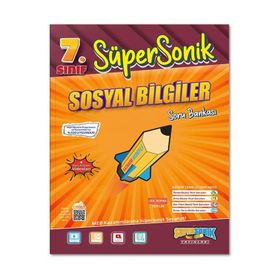 Süpersonik Yayınları - 7. Sınıf Süpersonik Sosyal Bilgiler Soru Bankası