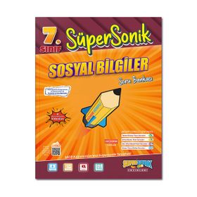 Süpersonik Yayınları - 7. Sınıf Süpersonik Sosyal Bilgiler Soru Bankası