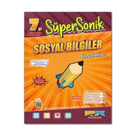 Süpersonik Yayınları - 7. Sınıf Süpersonik Sosyal Bilgiler Soru Bankası
