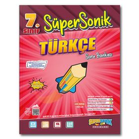 Süpersonik Yayınları - 7. Sınıf Süpersonik Türkçe Soru Bankası