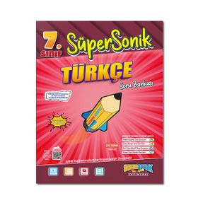 Süpersonik Yayınları - 7. Sınıf Süpersonik Türkçe Soru Bankası