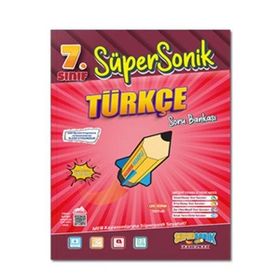 Süpersonik Yayınları - 7. Sınıf Süpersonik Türkçe Soru Bankası