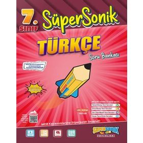 Süpersonik Yayınları - 7. Sınıf Süpersonik Türkçe Soru Bankası