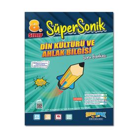 Süpersonik Yayınları - 8. Sınıf Din Kültürü ve Ahlak Bilgisi Soru Bankası