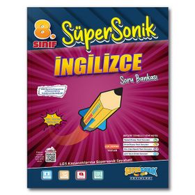 Süpersonik Yayınları - 8. Sınıf İngilizce Soru Bankası