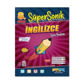 Süpersonik Yayınları - 8. Sınıf İngilizce Soru Bankası