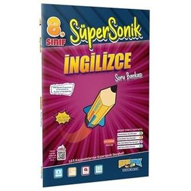 Süpersonik Yayınları - 8. Sınıf İngilizce Soru Bankası