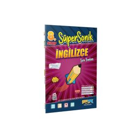 Süpersonik Yayınları - 8. Sınıf İngilizce Soru Bankası