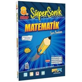 Süpersonik Yayınları 8. Sınıf Matematik Soru Bankası