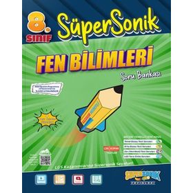 Süpersonik Yayınları - 8. Sınıf Süpersonik Fen Bilimleri Soru Bankası