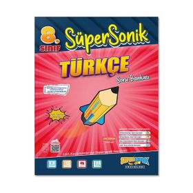 Süpersonik Yayınları - 8. Sınıf Süpersonik Türkçe Soru Bankası