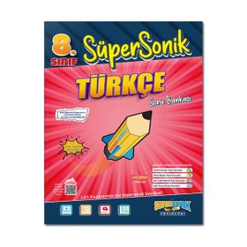 Süpersonik Yayınları - 8. Sınıf Süpersonik Türkçe Soru Bankası