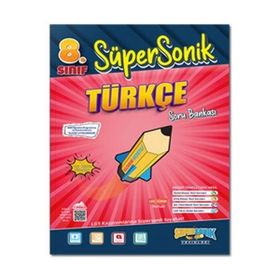 Süpersonik Yayınları - 8. Sınıf Süpersonik Türkçe Soru Bankası