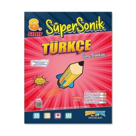 Süpersonik Yayınları - 8. Sınıf Süpersonik Türkçe Soru Bankası