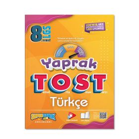 Süpersonık Yayınları - 8. Sınıf Türkçe Yaprak Tost