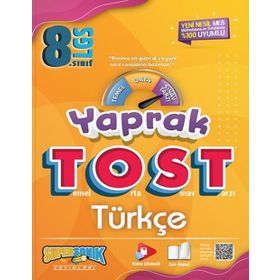 Süpersonık Yayınları - 8. Sınıf Türkçe Yaprak Tost