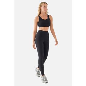 Superstacy Anna Comfylux Yüksek Bel Siyah Kadın Spor Tayt