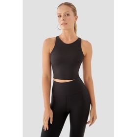 Superstacy Jane Orta Destekli Siyah Kadın Spor Büstiyer