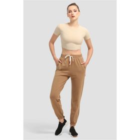 Superstacy Jogger Kahverengi Kadın Eşofman Altı