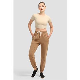 Superstacy Jogger Kahverengi Kadın Eşofman Altı
