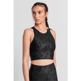 Superstacy Khaite Kamuflaj Siyah Spor Bralet